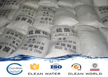 white powder Aluminium Sulphate for dye textile waste water treat